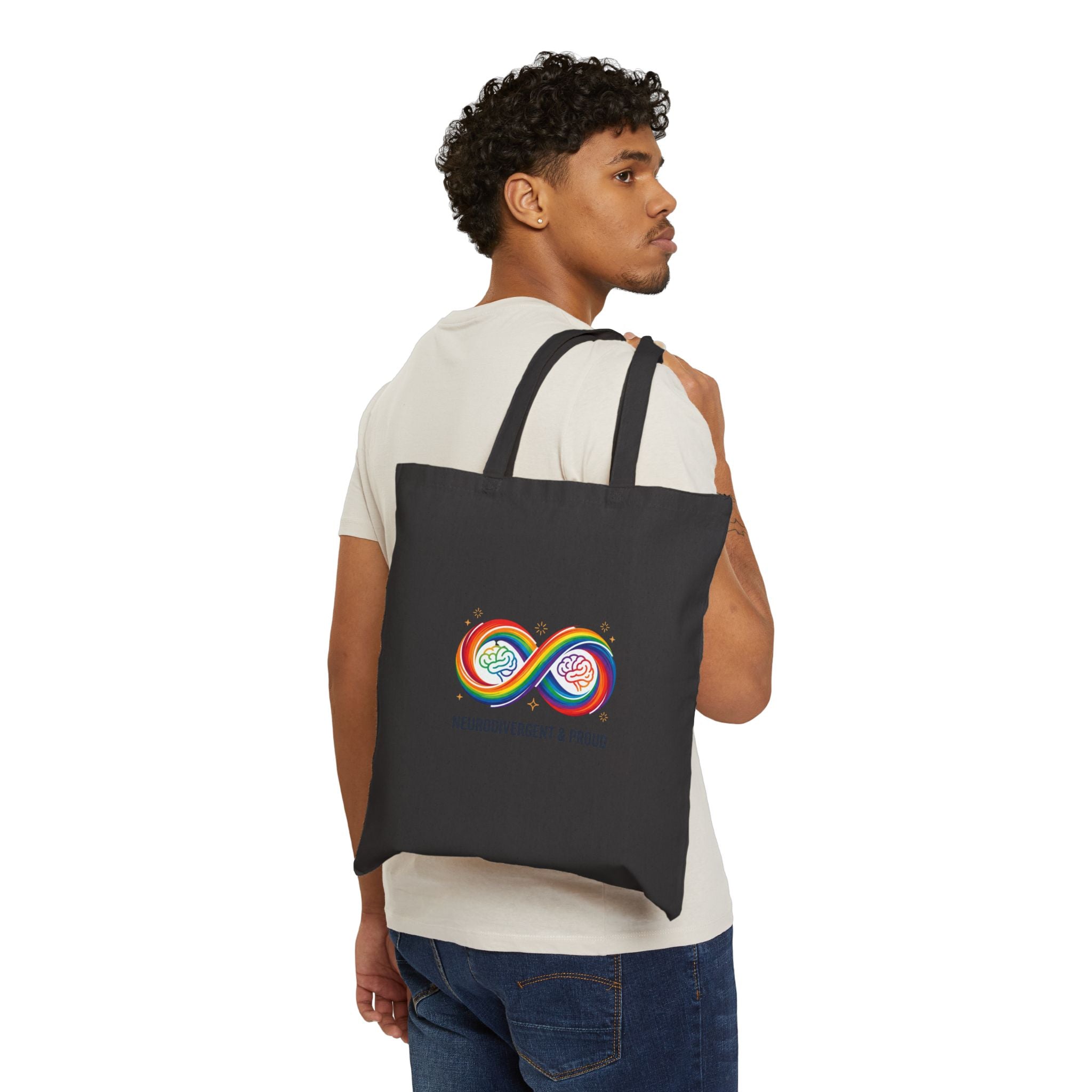 Neurodivergent & Proud Tote | Autistic Pride, Identity-First Neurodiversity