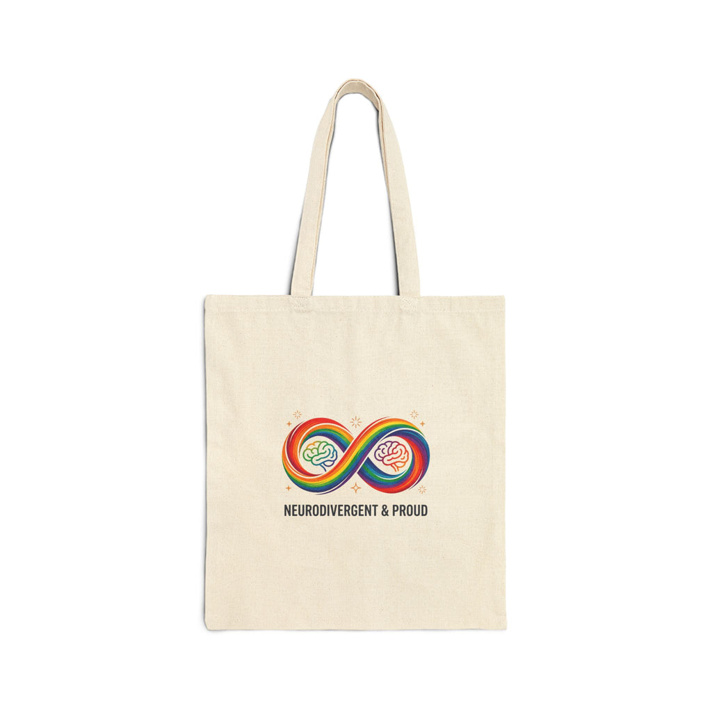 Neurodivergent & Proud Tote | Autistic Pride, Identity-First Neurodiversity